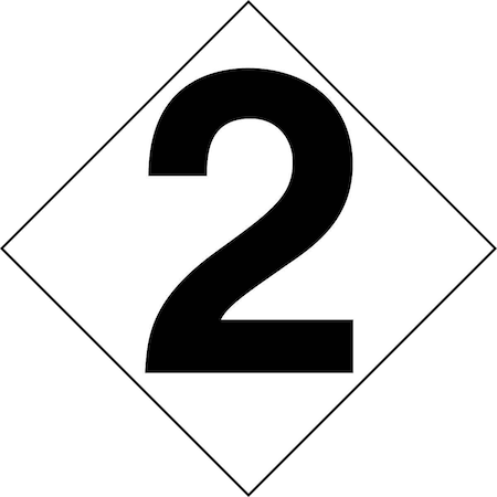 Accuform 0.4 Height, 5 Width, Self-Adhesive Polyester NAP1512P